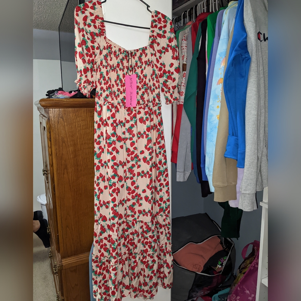 Betsey Johnson strawberry dress